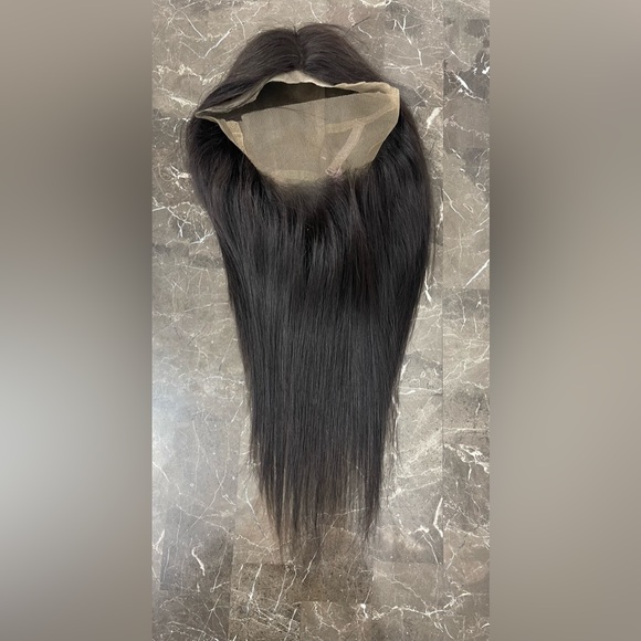 Raw Top Quality Virgin Human Hair 16” 360 Lace Frontal - Picture 10 of 13
